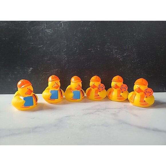 Construction Rubber Duckies, READ Description - Picture 1 of 10